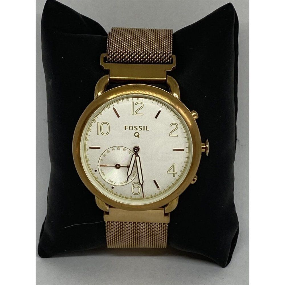 Fossil FTW1129 Women's Gold Stainless Steel Analog